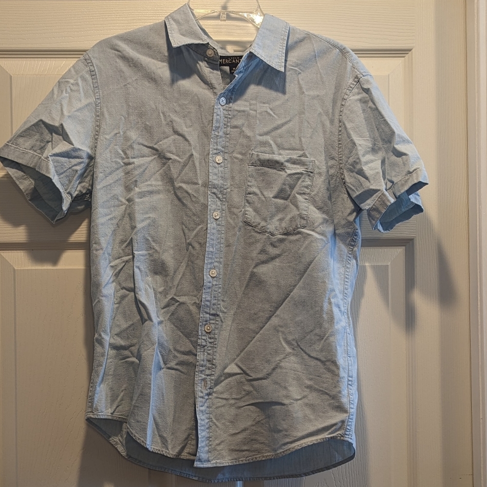 J crew mercantile short sleeve button down
